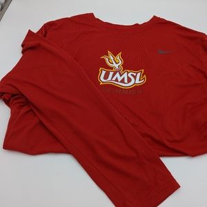 UMSL Swimming Red Long Sleeve Dri-Fit Nike 3XL